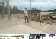 Wisata Pantai Tarkona Ramai Pengunjung