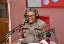 Kapolda Sampaikan Kamtibmas Lewat Radio FM 92, 8