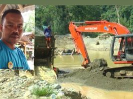 Diminta Kepada Penegak Hukum Tindak Tegas Tambang Ilegas Muara Parlampungan/Jambur Torop