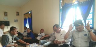 Silaturahmi, Demokrat Undang PWI Penyampaian Visi-Misi Kandidat