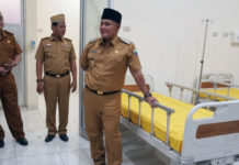 Tinjau Ruang Isolasi, Nanang Pastikan RSUD Kalianda Siap Terima Pasien Terpapar Virus Corona