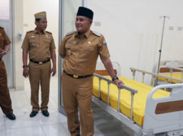 Tinjau Ruang Isolasi, Nanang Pastikan RSUD Kalianda Siap Terima Pasien Terpapar Virus Corona