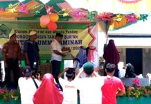 Pawai Khatam Al-Quran dan Wisuda Tahfidz Pondok Mutia Ummu Aminah Desa Pintu Padang Jae