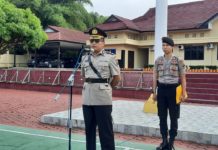 Pimpin Apel Perdana “Ini Arahan AKBP Horas Tua Silalahi, S.I.K, M.Si Kepada Personil Polres Madina