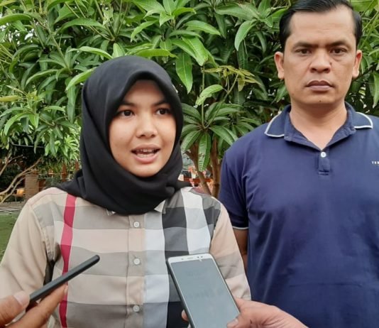 Bacalon Wakil Bupati Madina, Atika Azmi Gelar Konferensi Pers