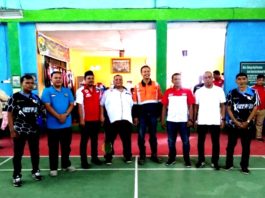 DPD PEMUDA LIRA KAB MADINA DAN PT SMGP GELAR TURNAMEN BULU TANGKIS