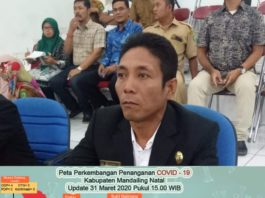 Wabah Virus Corona di Madina Sumut, Kini Menurun