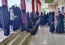 542 Santri Polres Al Fatah Temboro Lolos Pemeriksaan Kesehatan di Pelabuhan Bakauheni