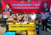 Polres Lampung Selatan Amankan Ribuan Pil Ekstacy