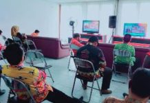 Pemkab Lamsel Ikuti Musrembangnas Secara Virtual