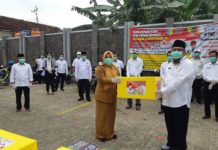 TEC + Golkar Serahkan Bantuan APD 248 pc Untuk Petugas Medis di Lamsel