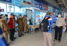 Bupati Lamsel Nanang Ermanto, Tinjau Mudik Di Pelabuhan Bakauheni