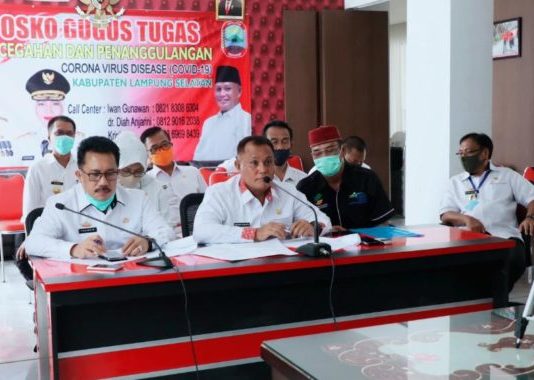 Bupati Lamsel Nyatakan Tak Akan Salah Gunakan Bantuan Covid 19