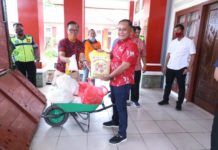 Gugus Tugas Covid 19 Pemda Lamsel, Distribusikan 3000 Paket Sembako