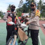 Lomba Video Kreatif Bahasa Mandailing, Kapolres Madina Berikan Tiga Unit Sepeda Kepada Bhabinkamtibmas Berprestasi