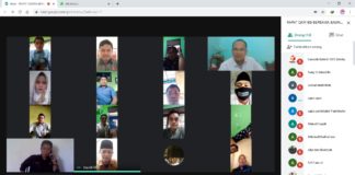 Bawaslu Lamsel Gelar Rapat Daring Perdana Pengaktifan Panwascam dan PKD