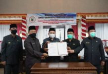 DPRD Lamsel Setujui Ranperda APBD 2019 Untuk Ditetapkan Jadi Perda