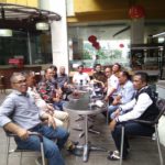 KANIT 1 SUBDIT SOSBUD DIT INTELKAM POLDA LAMPUNG SILATURAHMI DENGAN JOHAN NASRI