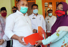 Warga Siring Jaha Dapat Bantuan Bedah Rumah Bupati Lamsel