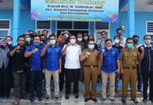 Pjs Bupati Lamsel Bincang Santai Dengan Pengurus PWI