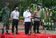 PEMKAB-POLRES-KODIM GELAR KESIAPAN APEL BENCANA