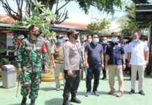 Sekda Lamsel Tinjau Pelaksanaan Pemilukada Lamsel