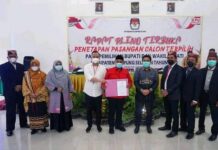 KPUD TETAPKAN BUPATI DAN WAKIL BUPATI LAMSEL TERPILIH