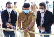 Bupati Lamsel Resmikan Gedung Baru Kantor BRI