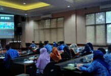 Pemkab Lamsel Ikuti Verifikasi PUG Secara Virtual