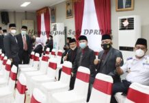 DPRD Gelar Rapat Paripurna Penyampaian Pidato Bupati Lamsel