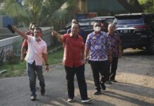 Ketua DPRD Lamsel Tinjau Obyek Wisata Pemandian Air Panas Way Belerang