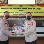 Personel STIK Lemdiklat Polri Lakukan Penelitian di Lampung Selatan