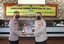 Personel STIK Lemdiklat Polri Lakukan Penelitian di Lampung Selatan