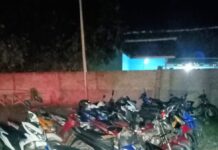 Polsek Tanjung Bintang, Grebek Judi Sabung Ayam di Tengah Kebun Karet
