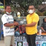 Anggota Dewan Lamsel Dukung Olahraga Bola Kaki Sedang United