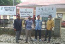 Dibangun Asal asalan, Warga Laporkan Hasil Pembangunan Jalan Desa Wonodadi Ke Inspektorat