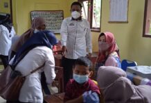 Kini, Giliran Murid SD 1 Kedaton Kalianda Yang Divaksin Covid 19