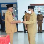 Bupati Madina Lantik Tiga Pejabat Eselon III.