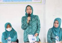 Ketua TP-PKK Mandailing Natal Kunjungan Kerja ke Desa Bange Nauli