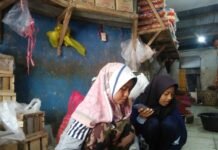 Kelangkaan Minyak Goreng Terjadi Juga di Pasar Inpres Kalianda Lampung Selatan
