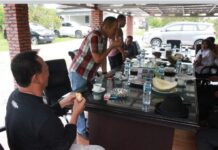 Ketua DPRD Lamsel Menerima Kunjungan Forkopimda Lamsel