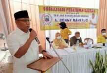 Anggota Dewan Lamsel A Beni Raharjo Sosper Tentang Pemanfaatan Sampah Lingkungan