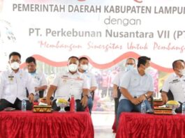 Silahturahmi dengan Pemerintah Kabupaten Lampung Selatan, PTPN VII Siap Bersinergi