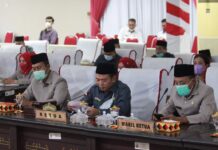 DPRD Lampung Selatan Gelar Rapat Paripurna Penyampaian Rekomendasi LKPJ Bupati