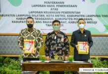 Record 6 Kali Berturut Turut Pesawaran Dapatkan Predikat WTP