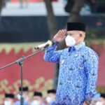Pemkab Lamsel Gelar Apel Mingguan Bersamaan Dengan Peringatan Hari Kebangkitan Nasional ke 114 Tahun 2022