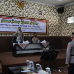 Kapolda lampung Irjen Dr. Akhmad Wiyagus, S.IK, M.Si., M.M kunjungi Polres Lampung Selatan.