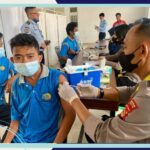 Sidokkes Polres Lampung Selatan Vaksin Covid-19 Rutan Way Huwi