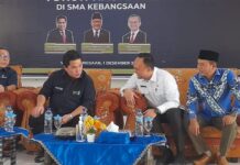 Perebutan Kekuasaan Dimulai, Dua Menteri RI Datang ke Lamsel Hanya Disambut Wakil Bupati Saja.