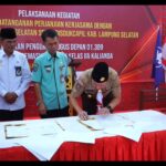 Lapas Kalianda Tandatangani PKS dengan Kemenag Lampung Selatan, Tekankan Pendidikan Karakter kepada Warga Binaan